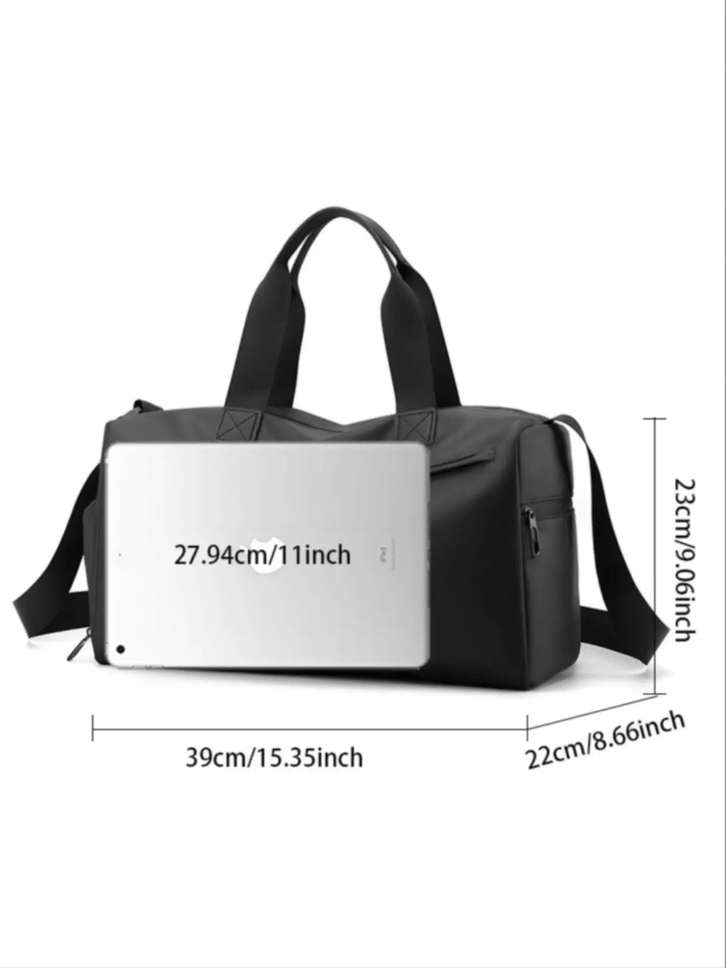 Unisex Sports Gym Bag, Fitness Bag, Short Trip Handheld Travel Duffle, Weekender Gym Bag, Large Capacity Wet Dry Separation Swim Bag, Sneaker Bag, Gym Duffel Bags with Shoe Compartment, Athletic Bag